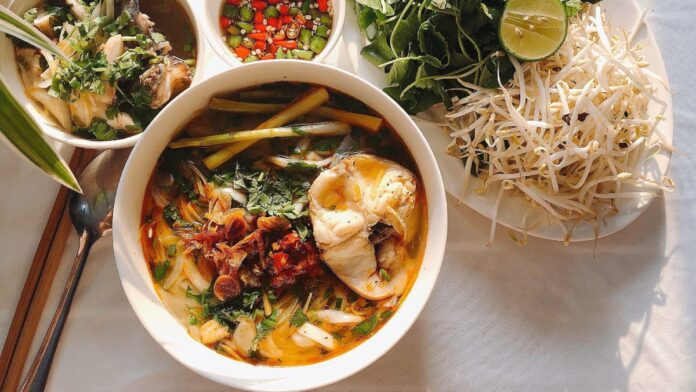 Bánh canh cá lóc thanh đạm, thơm ngon