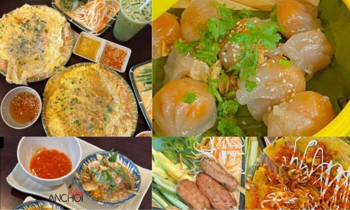 Bánh ép Mạ Huế giòn rụm là món khoái khẩu của nhiều người