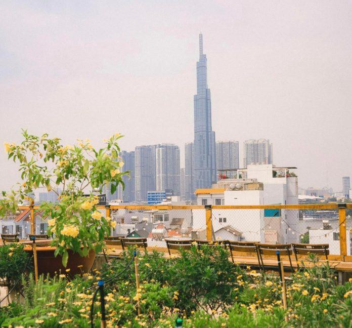 Chao Nghiêng Rooftop – View ngắm Landmark 81 cực xịn.