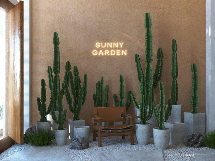 Không gian bên ngoài tại Sunny Garden