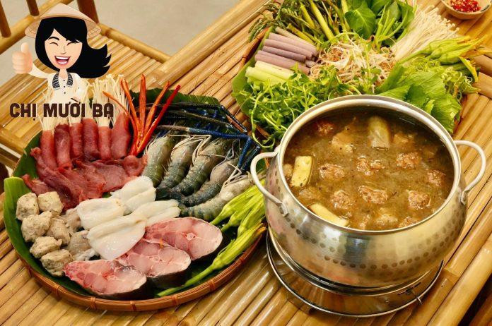 Lẩu mắm thơm ngon, hấp dẫn