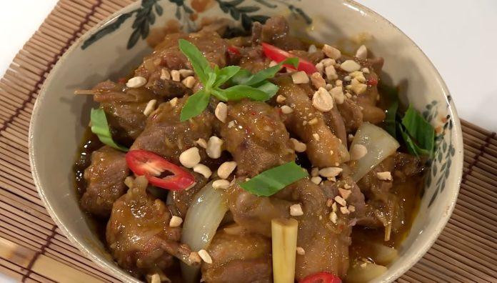 Món vịt om tương me đã hoàn thành. Nguồn: YouTube Món Ngon Mỗi Ngày