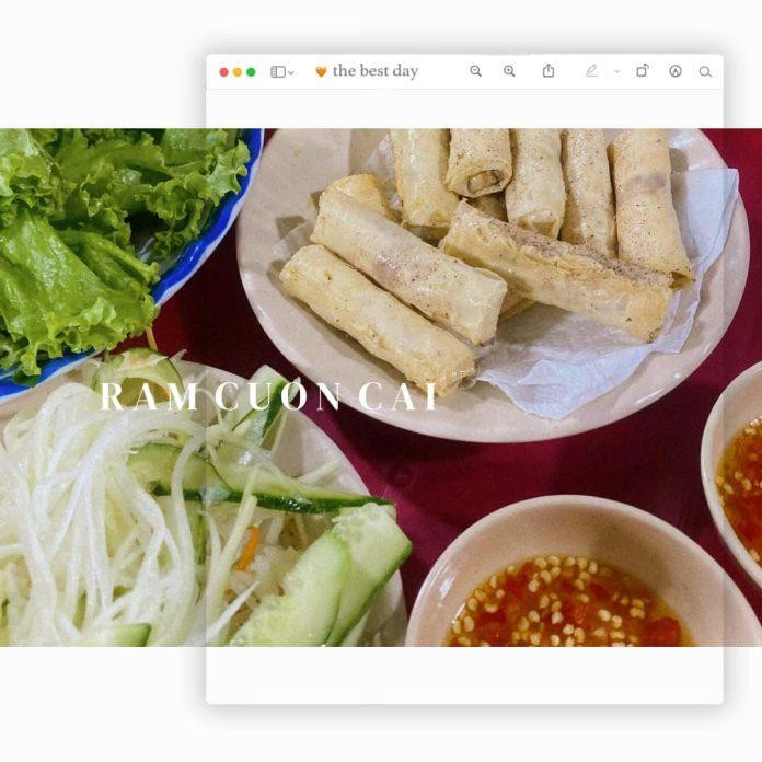 Ram cuốn cải - quá hấp dẫn để chối từ!