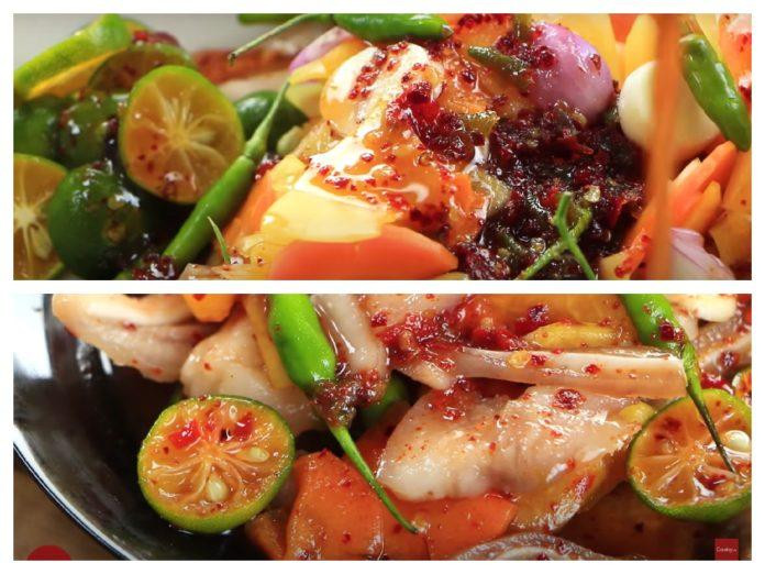 Cách làm món tai heo sốt Thái ngon đúng điệu tại nhà