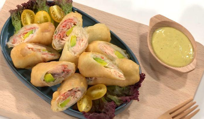 Cá hồi cuộn bơ chiên giòn: Đặc sản dễ làm, hương vị đỉnh cao