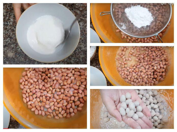 Hạt lạc tươi giàu dinh dưỡng