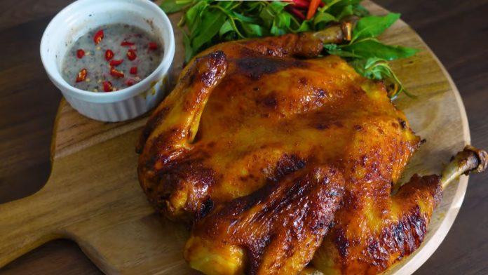 Hình ảnh món gà nướng