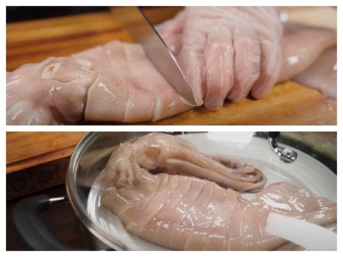 Mực vừa làm sạch