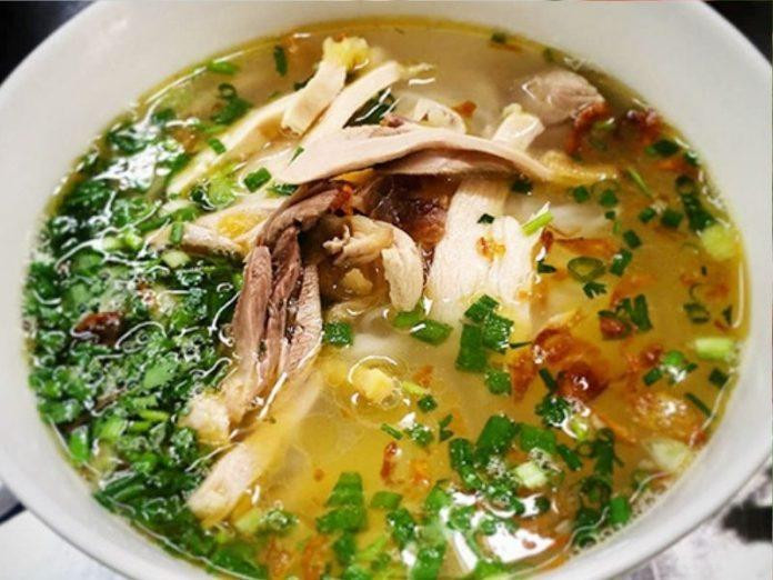 Phở miến gà Kỳ Đồng