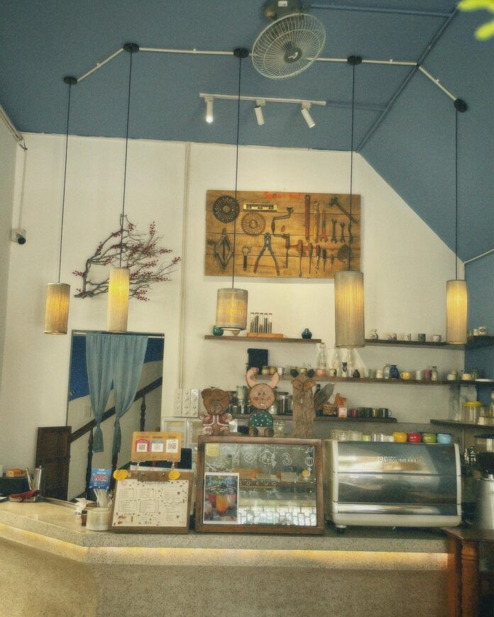 Quầy order được thiết kế ấm cúng tại Sofuo' Coffee