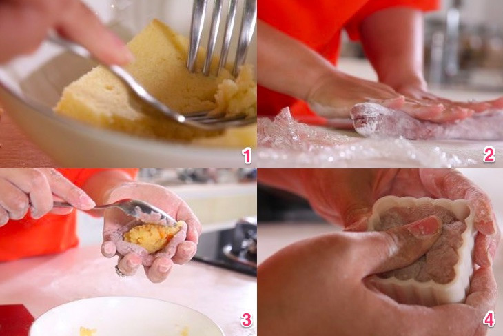 Tạo hình bánh bằng khuôn giúp bánh trông đẹp mắt và chuyên nghiệp hơn