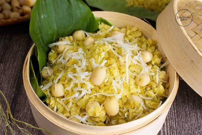 Xôi cốm hạt sen bổ dưỡng