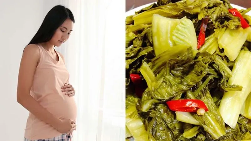 Bà bầu ăn dưa chua được không?