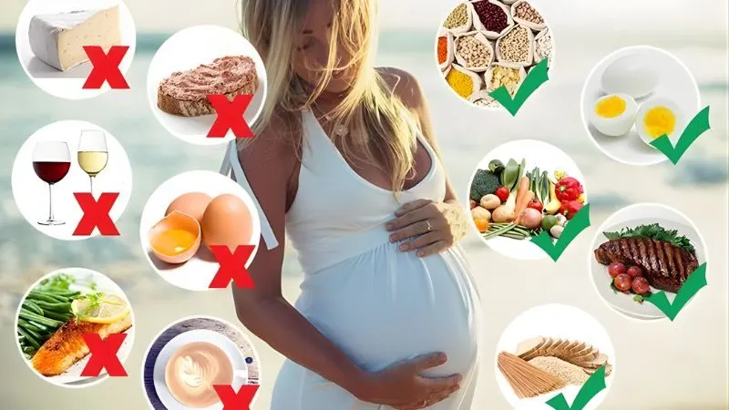 Bầu 3 tháng đầu kiêng ăn gì? Danh sách thực phẩm cấm kỵ