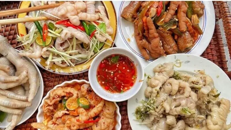 Các món nhậu từ chân gà được yêu thích nhất