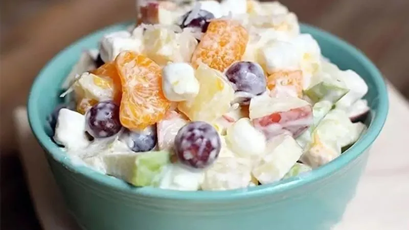 Cách làm món salad rau trộn với sốt mayonnaise