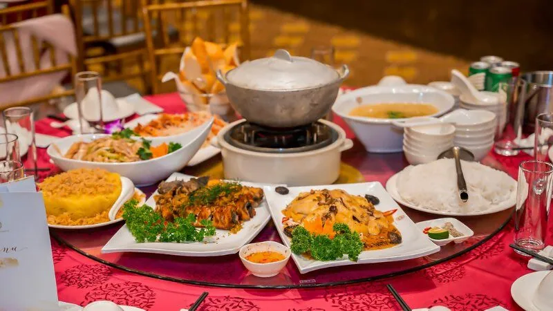 Đặc trưng trong mâm cỗ cưới của người phương Nam