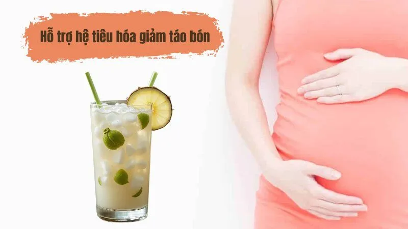 Hỗ trợ hệ tiêu hóa và giảm táo bón