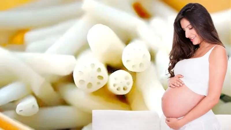 Lợi ích tuyệt vời của ngó sen đối với mẹ bầu