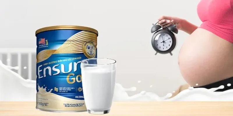 Lưu ý quan trọng khi bà bầu sử dụng sữa Ensure