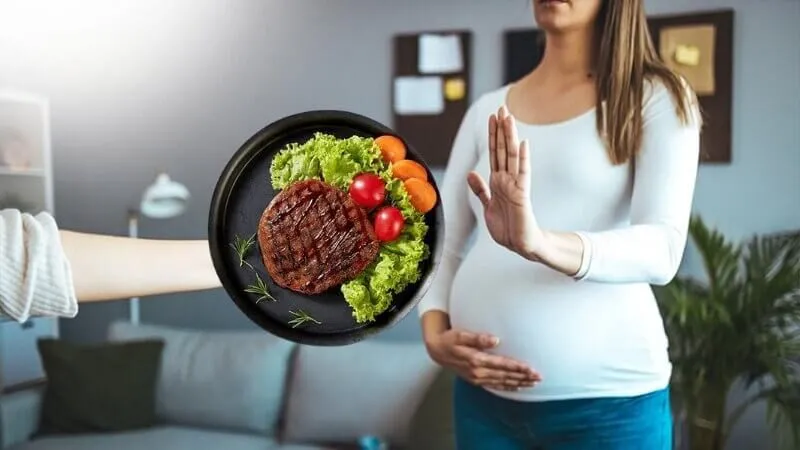 Mẹ bầu 5 tháng được ăn thịt trâu không?