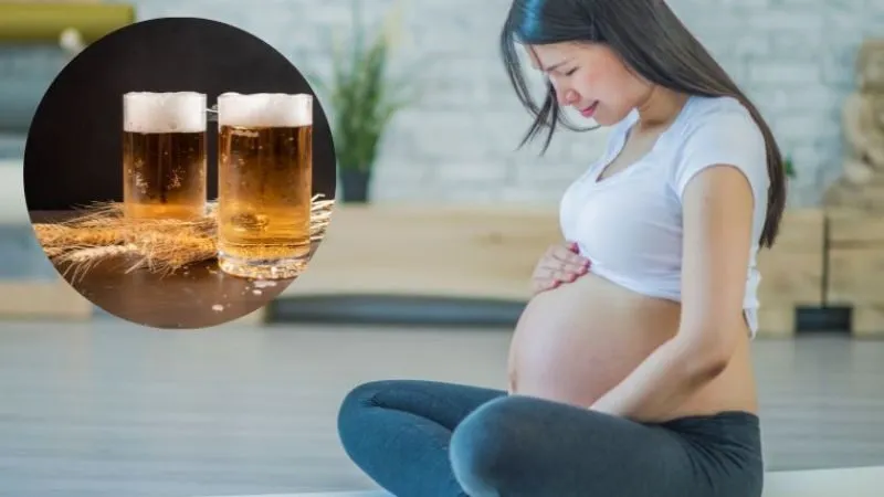 Mẹ bầu uống bia được không