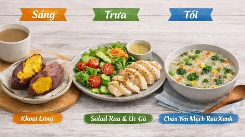 Thực đơn ngày 3