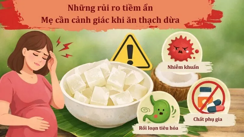 Những rủi ro tiềm ẩn mẹ cần cảnh giác