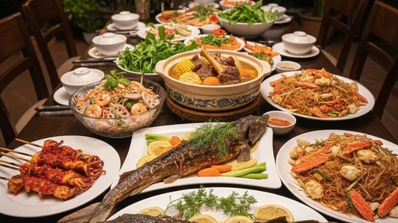 Thực đơn sinh nhật cho 20 người