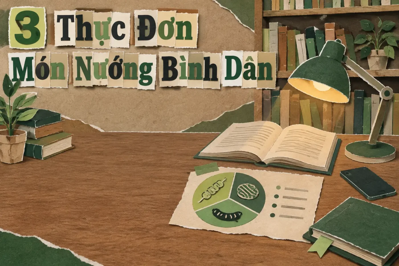 3 thực đơn món nướng bình dân
