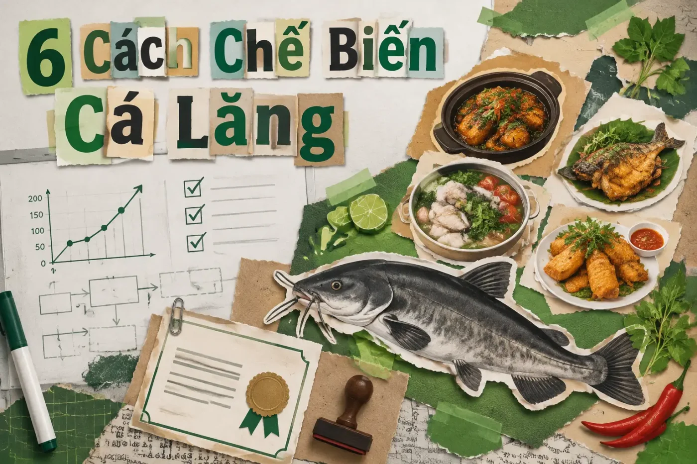 6 Cách Chế Biến Cá Lăng