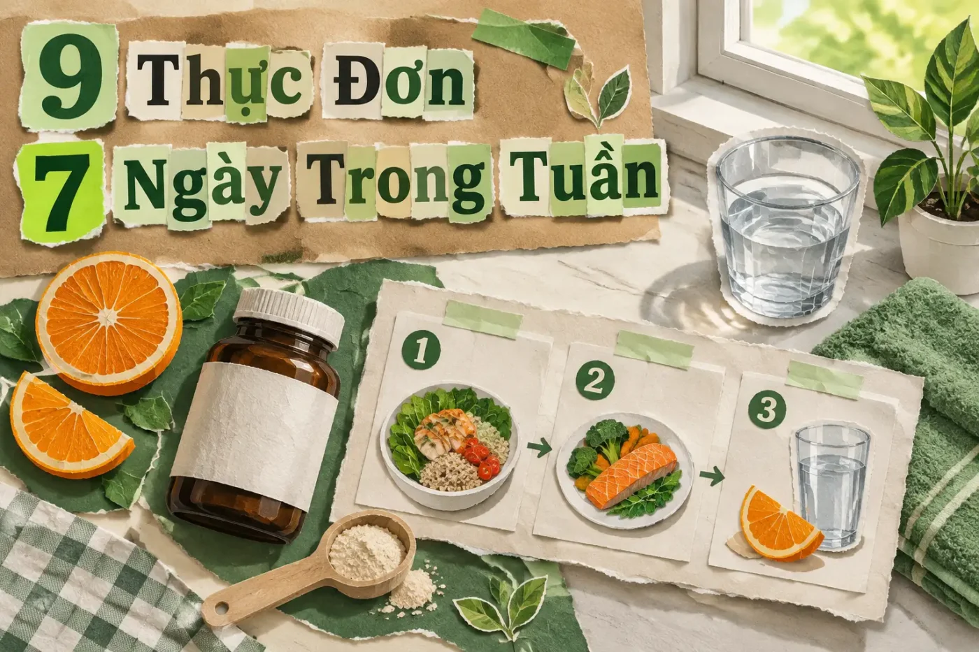 9 thực đơn 7 ngày trong tuần tiết kiệm cho sinh viên, công nhân ăn cả 30 ngày trong tháng