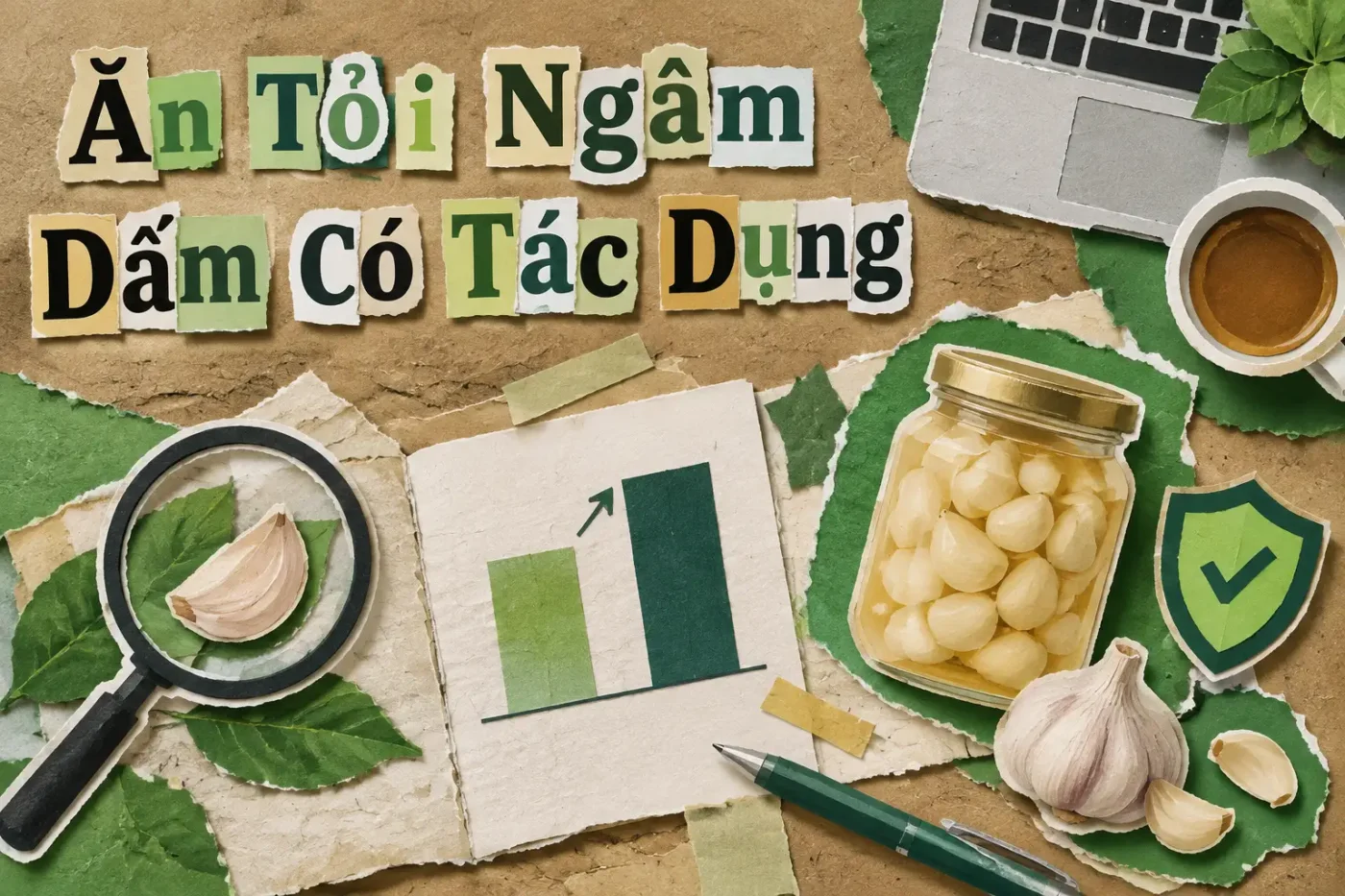 Ăn tỏi ngâm dấm có tác dụng gì