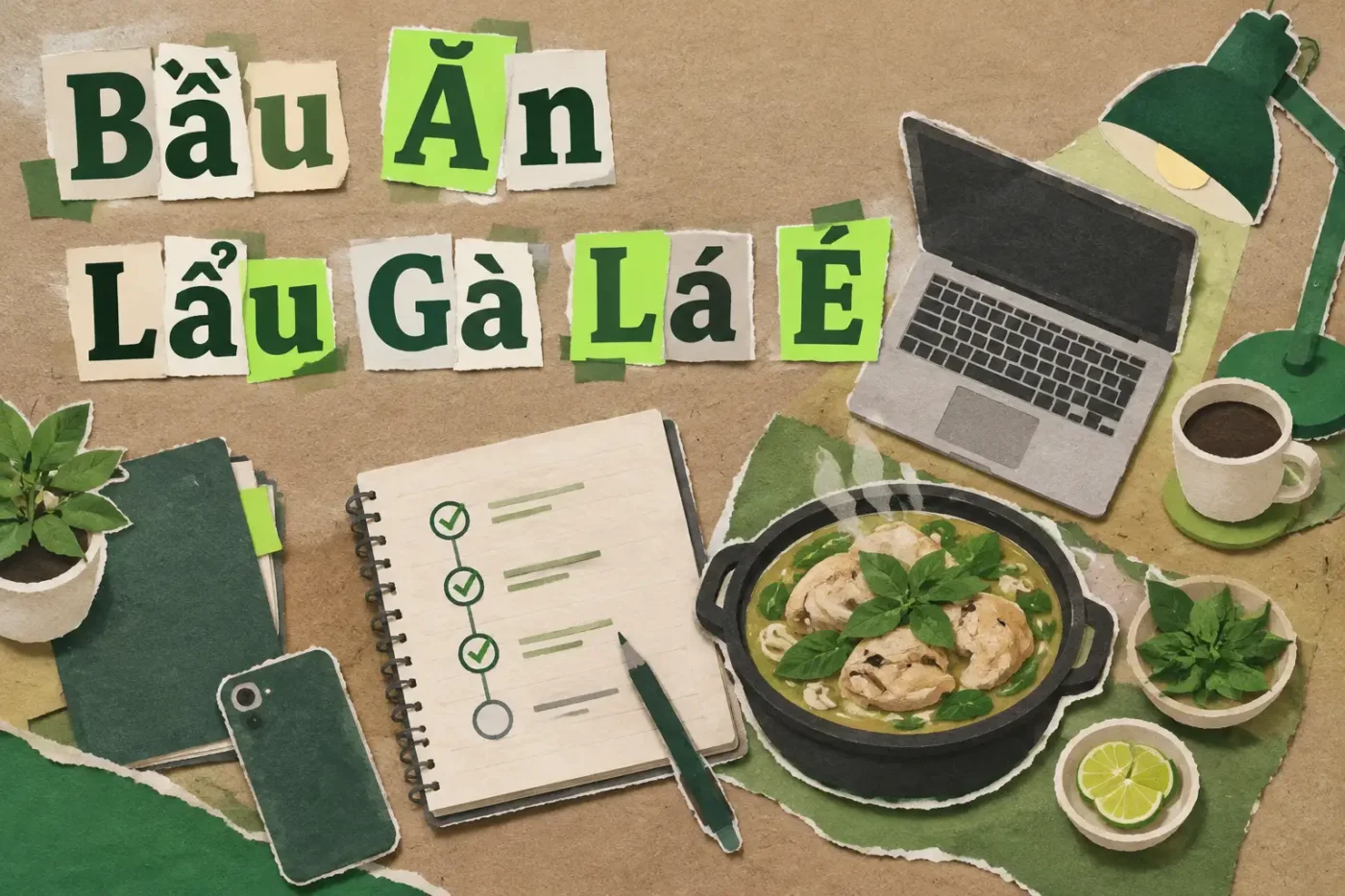 Bầu ăn lẩu gà lá é được không
