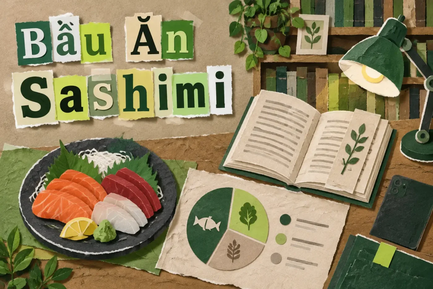 Bầu ăn sashimi được không