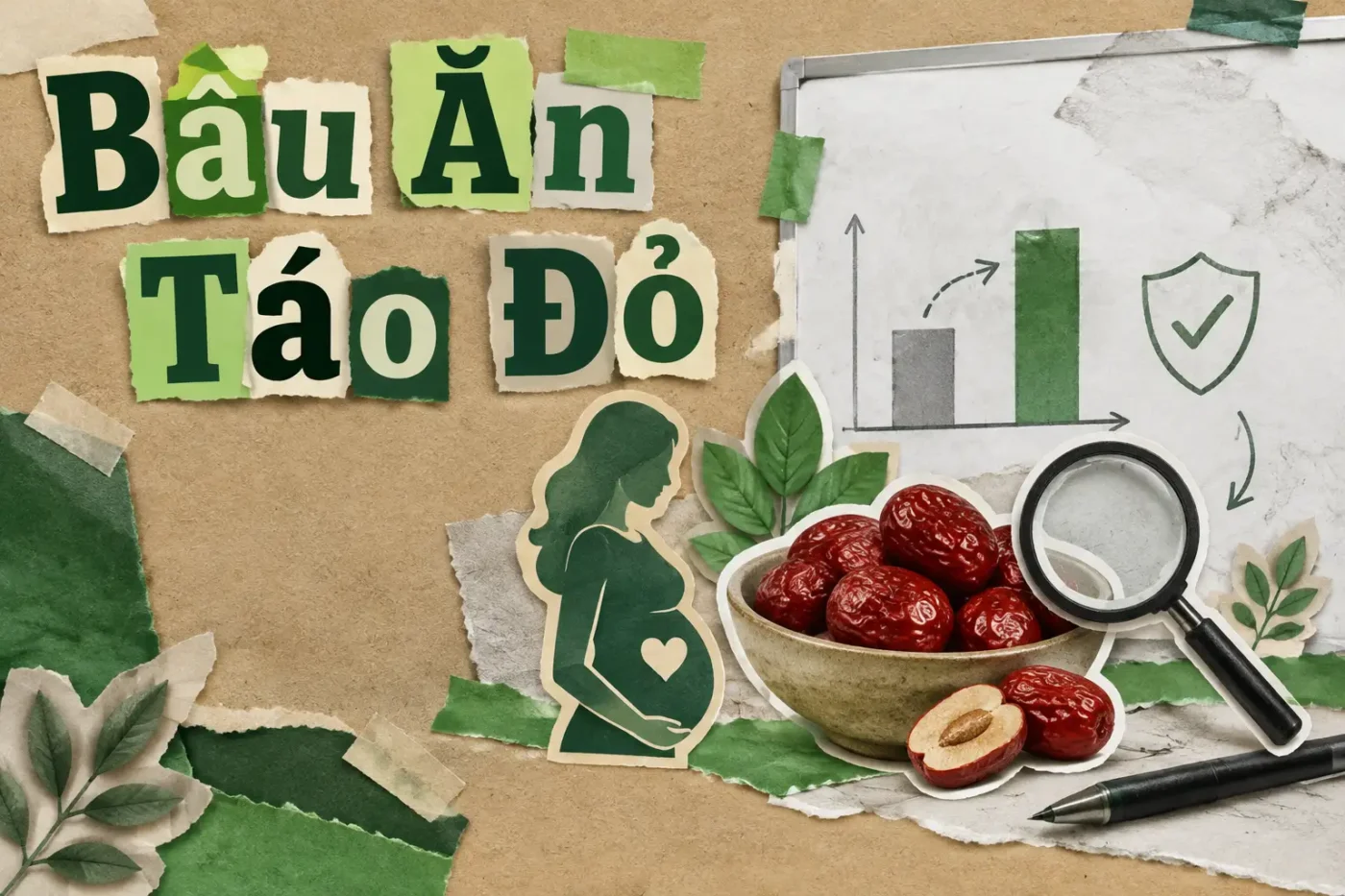 Bầu Ăn Táo Đỏ Được Không