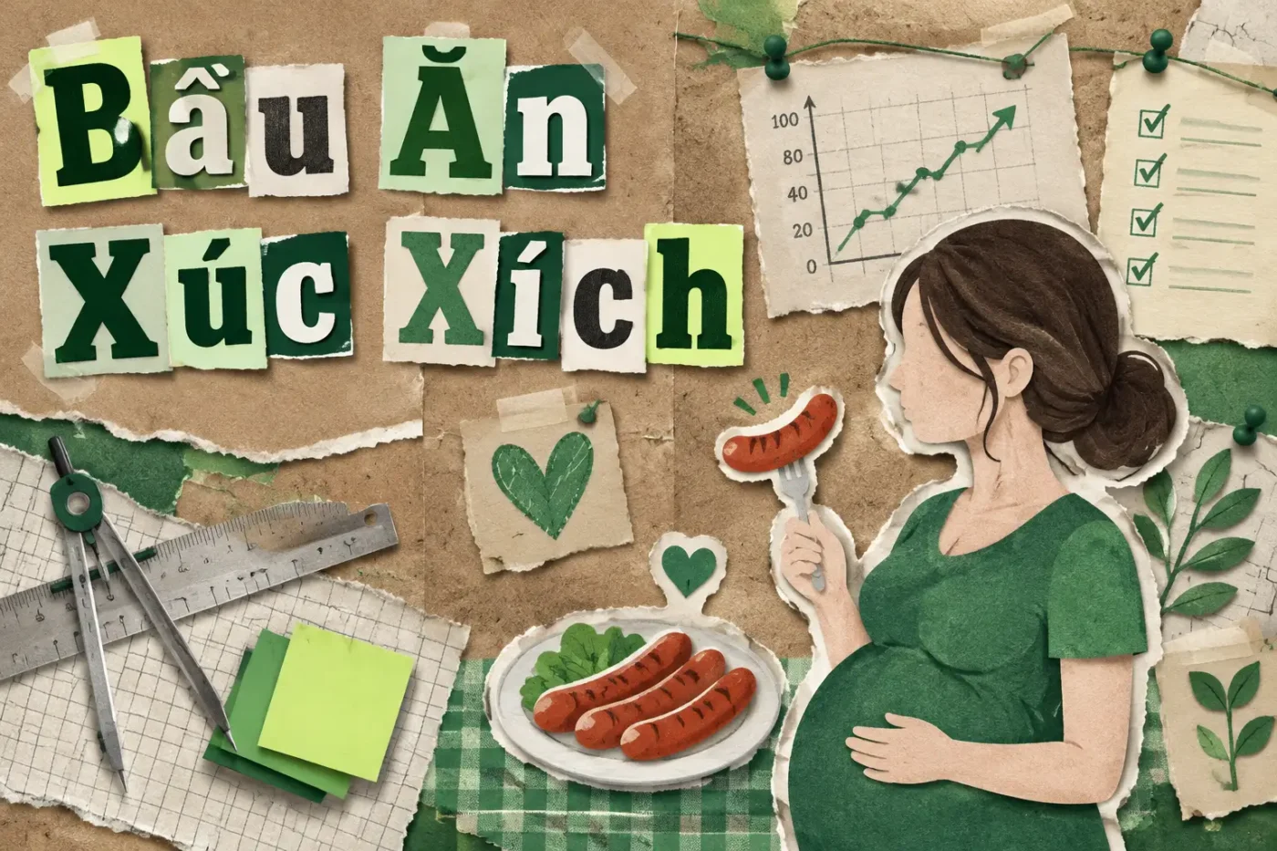 Bầu Ăn Xúc Xích Được Không