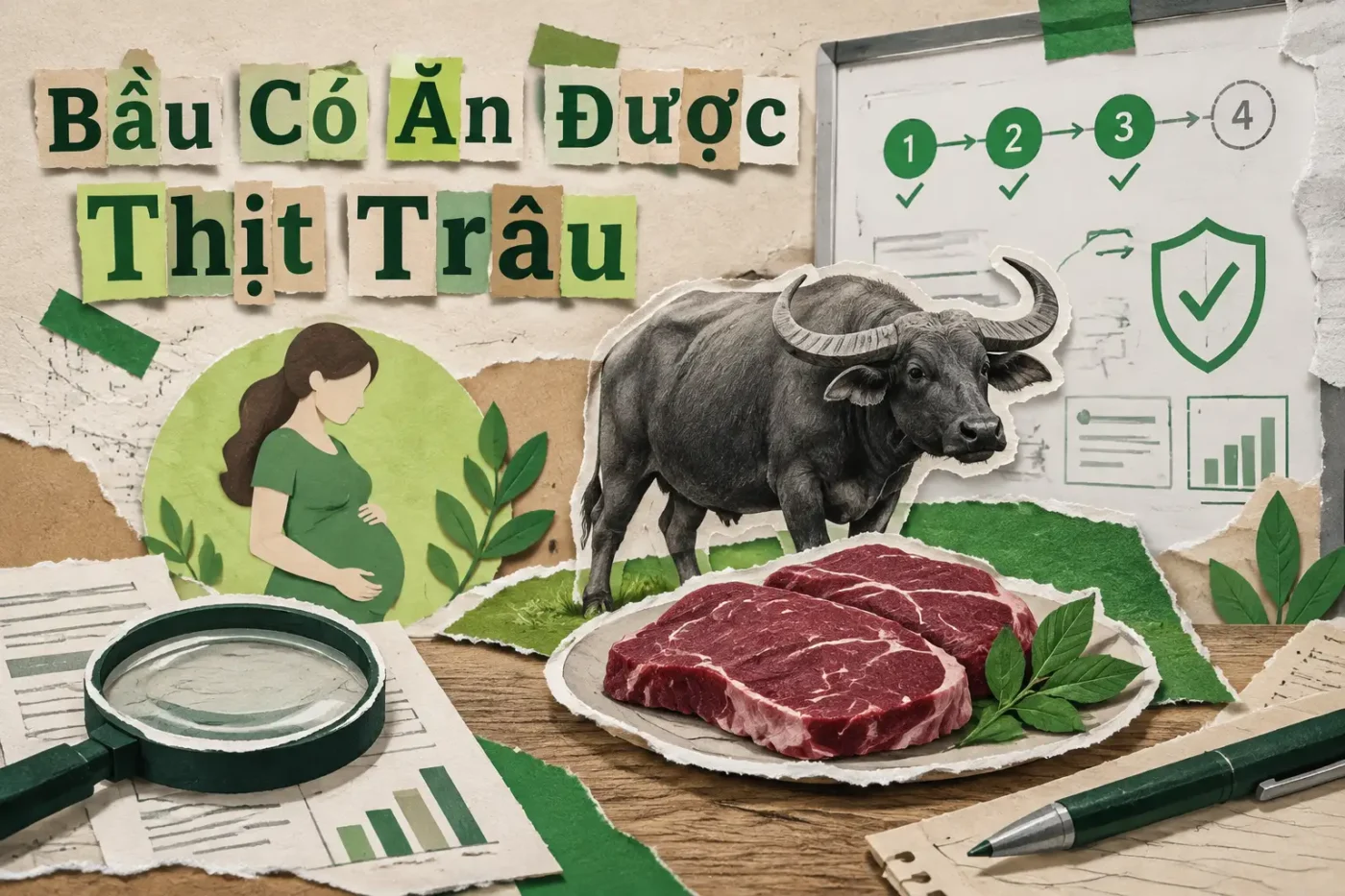 Bầu Có Ăn Được Thịt Trâu Không