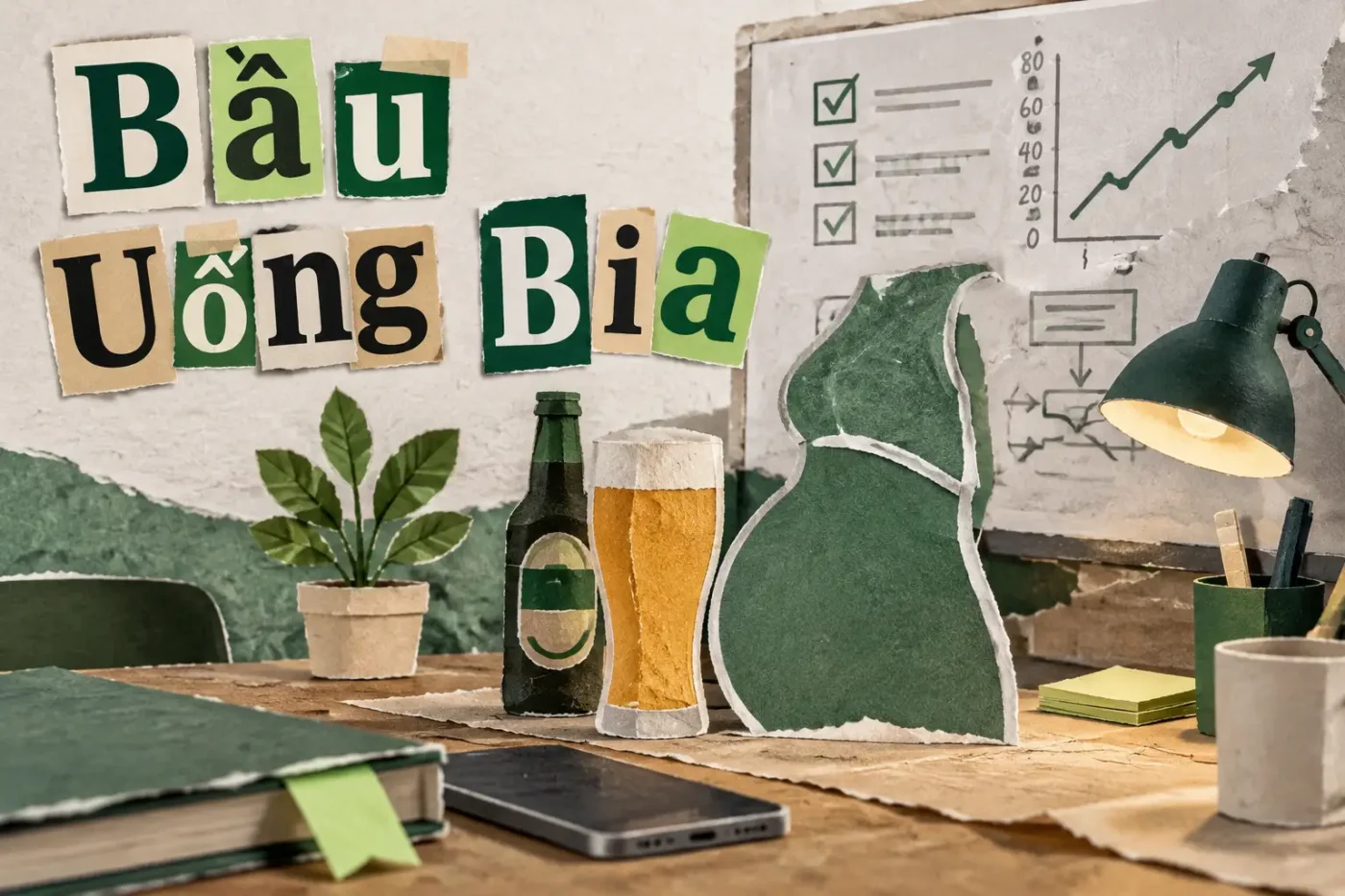Bầu uống bia được không
