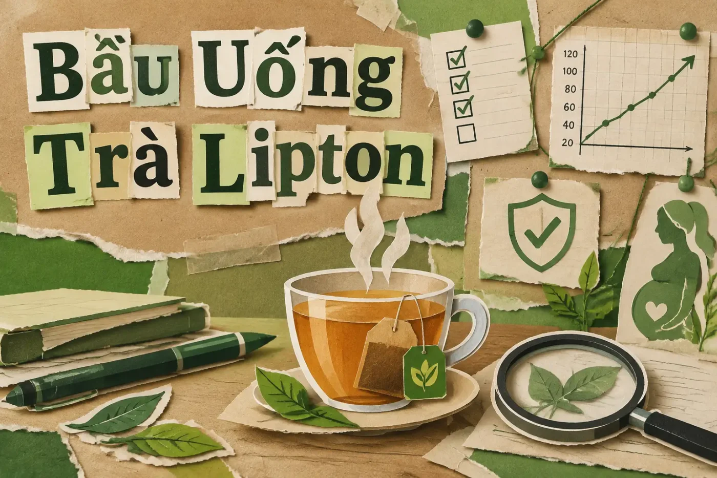 Bầu Uống Trà Lipton Được Không