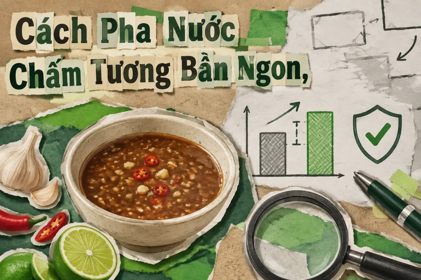 Cách pha nước chấm tương bần ngon, thơm, chấm đồ ăn mê phê