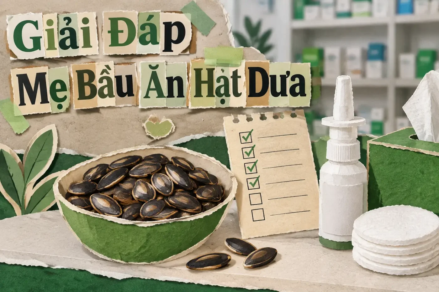 Giải đáp mẹ bầu ăn hạt dưa được không với 5 lưu ý