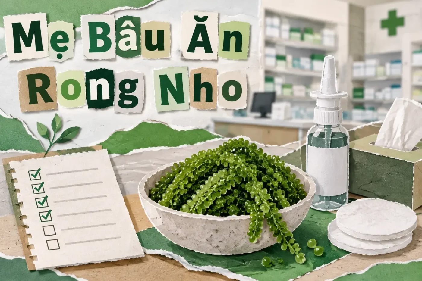 Mẹ bầu ăn rong nho được không